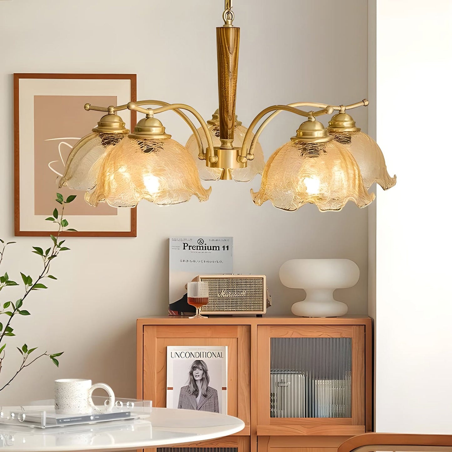 Vintage Petal Chandelier - Nuvé