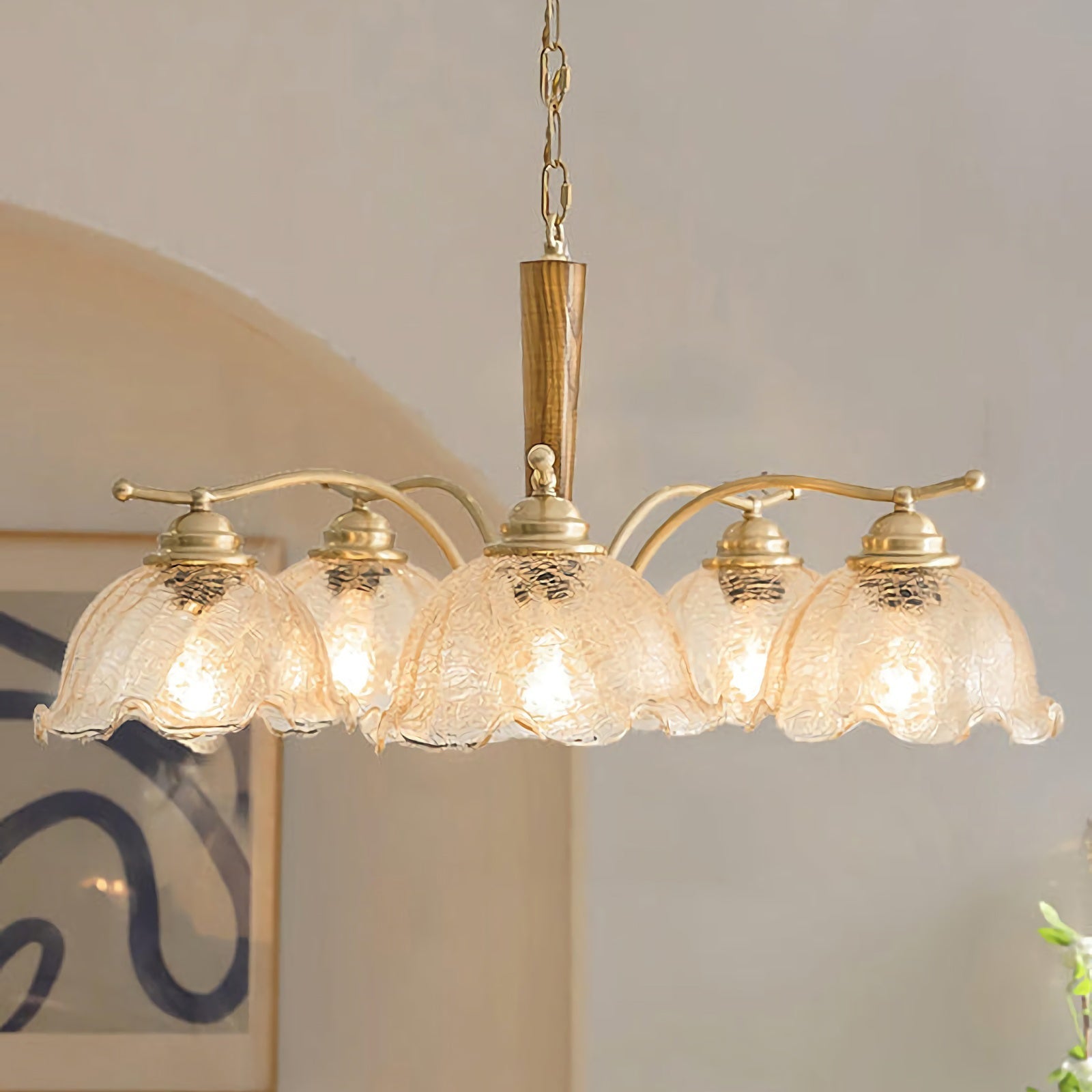 Vintage Petal Chandelier - Nuvé