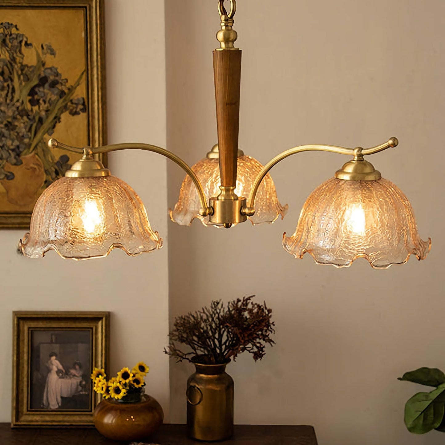 Vintage Petal Chandelier - Nuvé