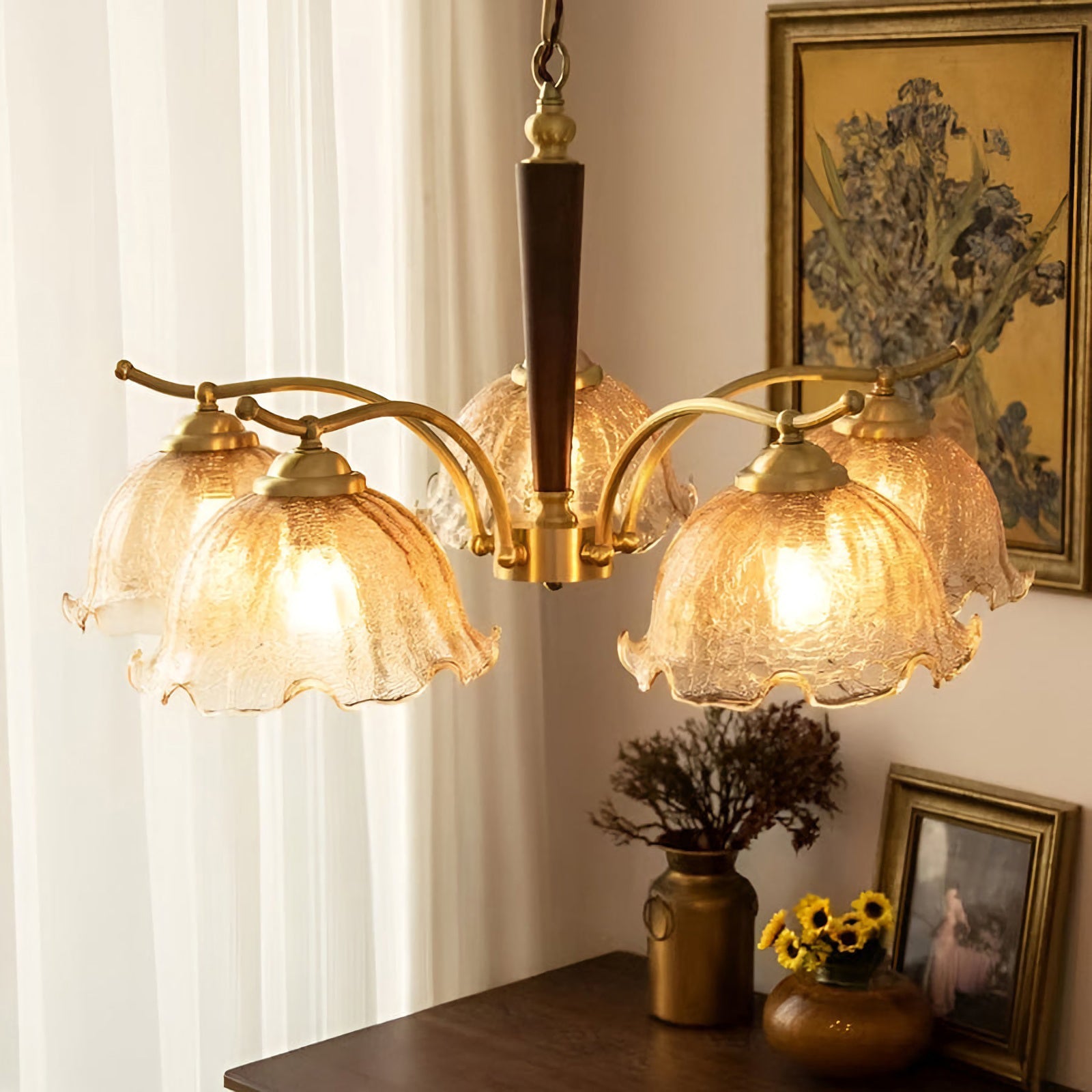 Vintage Petal Chandelier - Nuvé