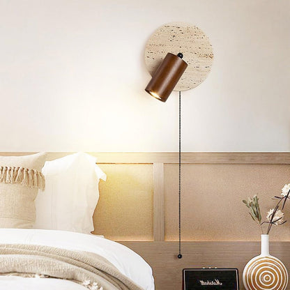 Vintage Travertine Wall Lamp - Nuvé