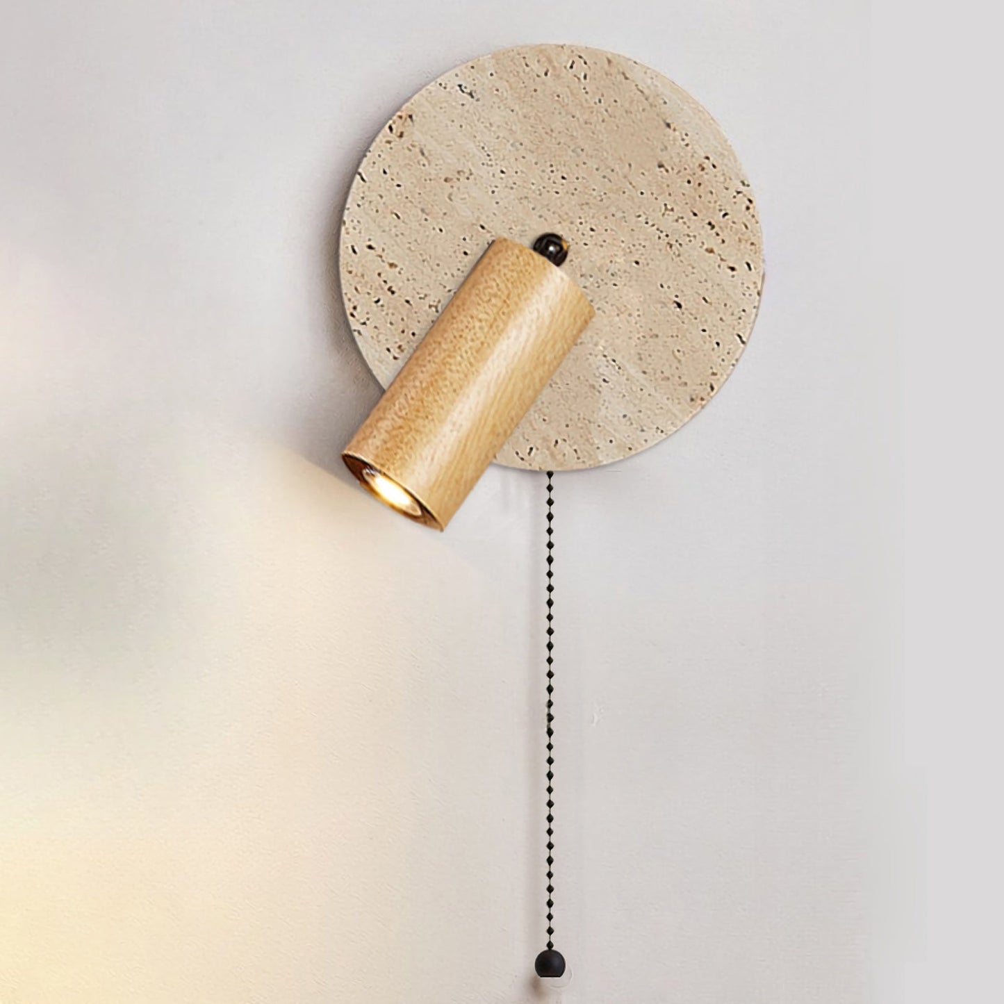 Vintage Travertine Wall Lamp - Nuvé