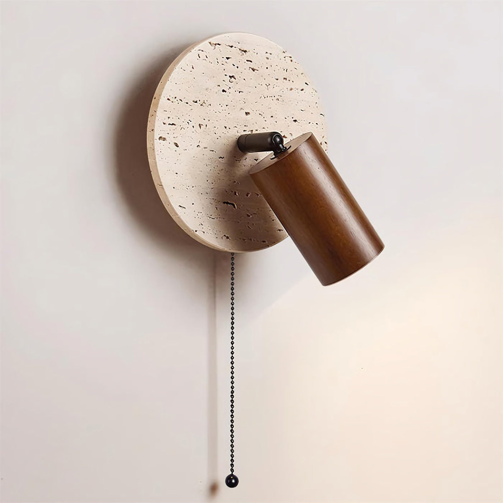 Vintage Travertine Wall Lamp - Nuvé