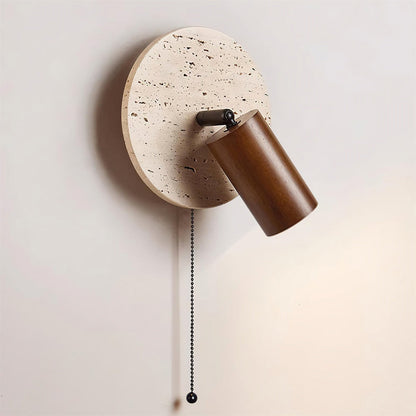 Vintage Travertine Wall Lamp - Nuvé