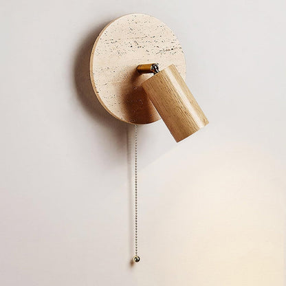 Vintage Travertine Wall Lamp - Nuvé