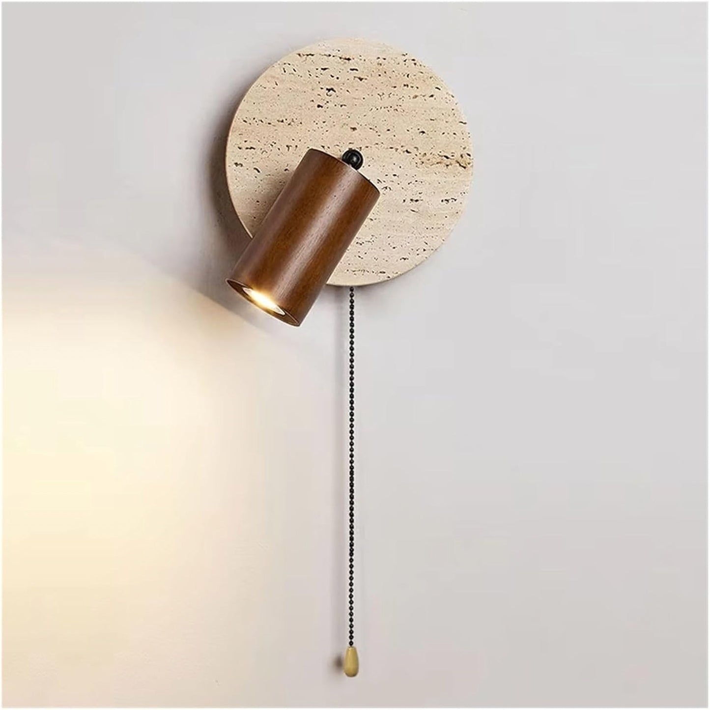 Vintage Travertine Wall Lamp - Nuvé