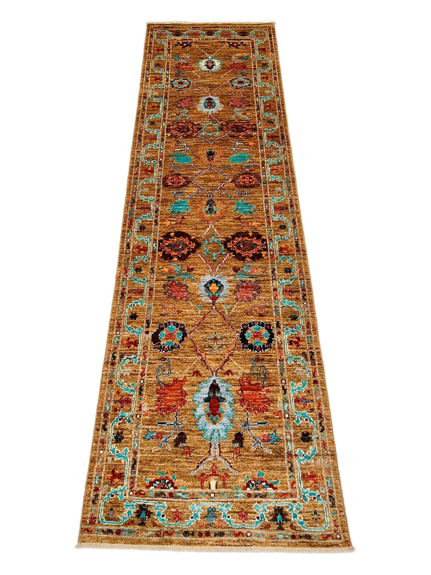 Aryana veg.dye 2'06"x9'05" gld - Nuvé