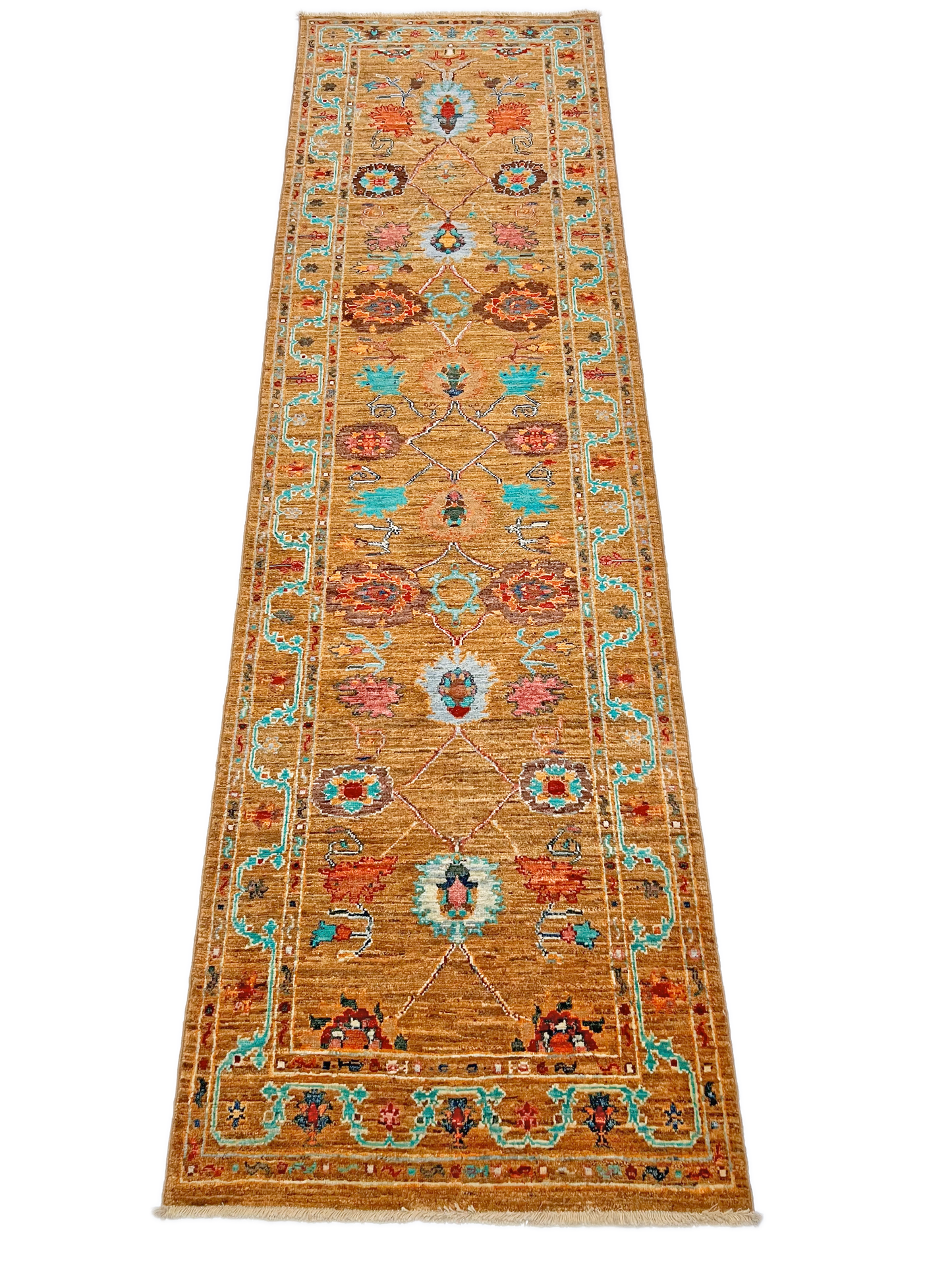 Aryana veg.dye 2'06"x9'05" gld - Nuvé