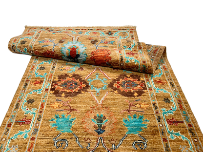 Aryana veg.dye 2'06"x9'05" gld - Nuvé