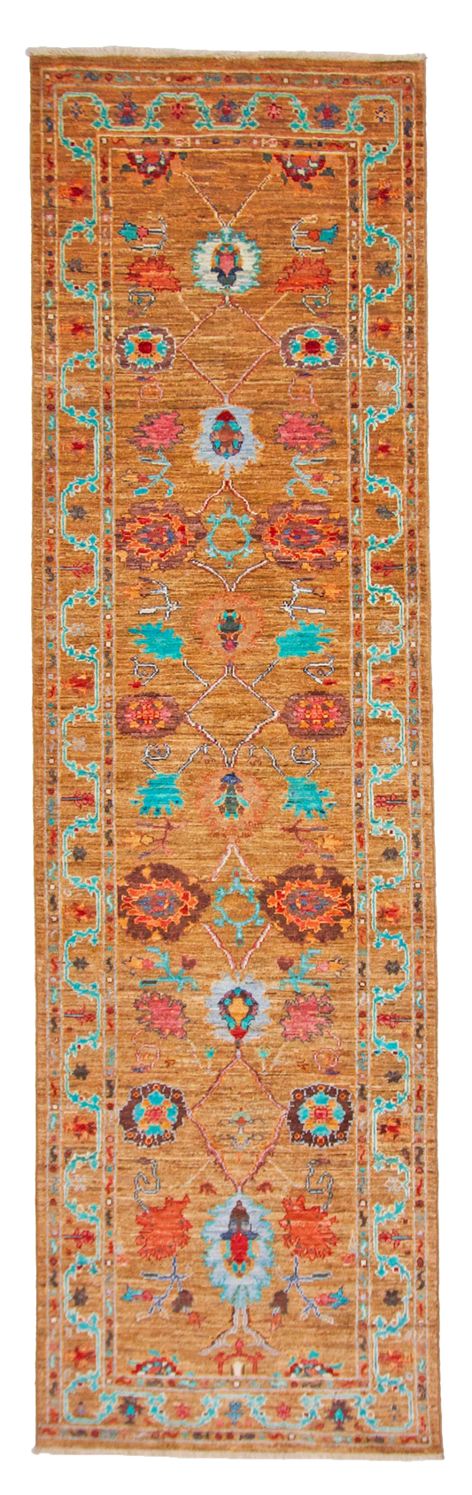 Aryana veg.dye 2'06"x9'05" gld - Nuvé