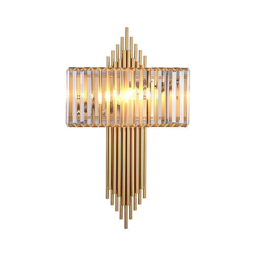 Wallis Gold Crystal Wall Lamp - Nuvé