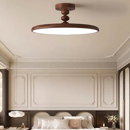 Walnut Ceiling Light - Nuvé