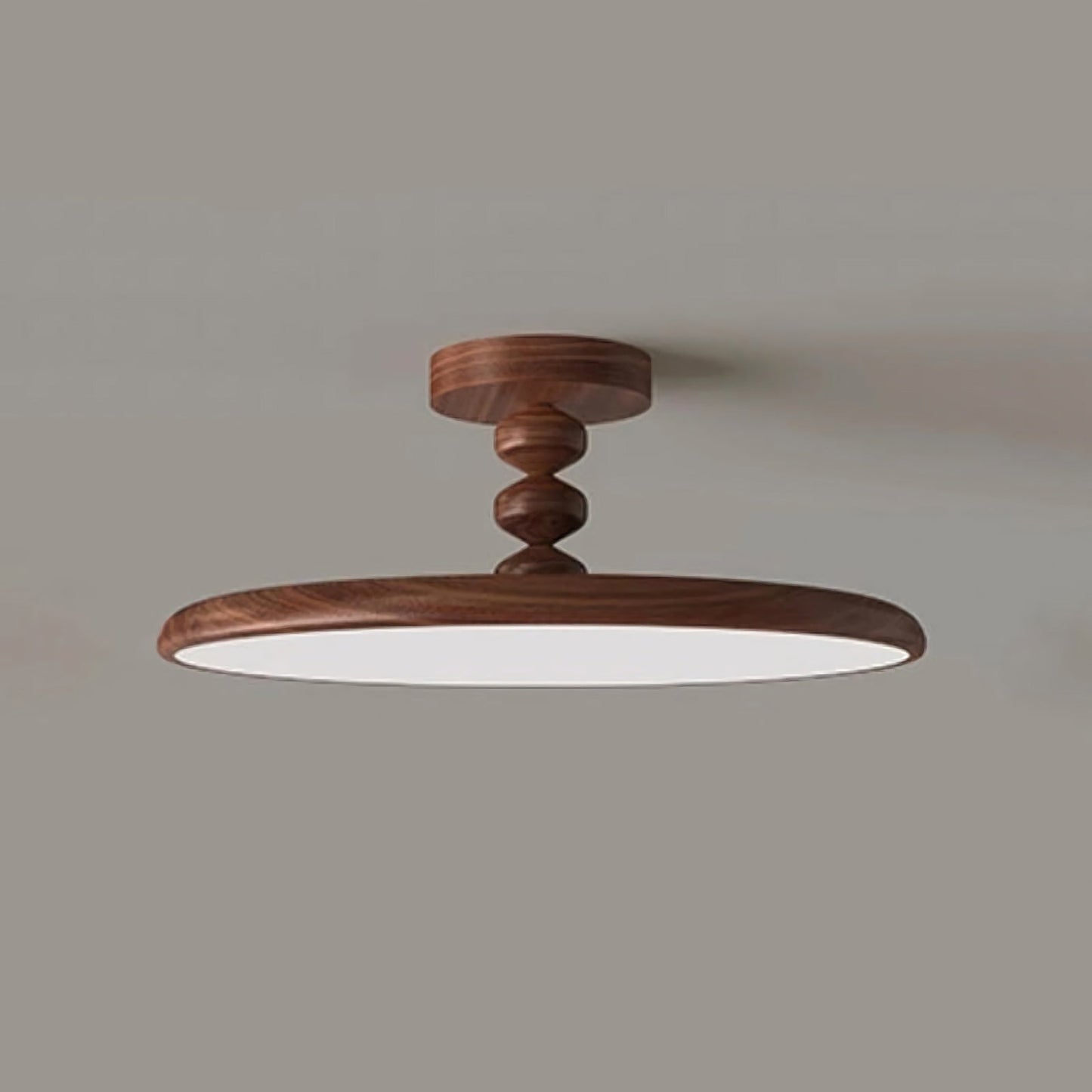 Walnut Ceiling Light - Nuvé