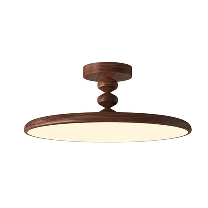 Walnut Ceiling Light - Nuvé