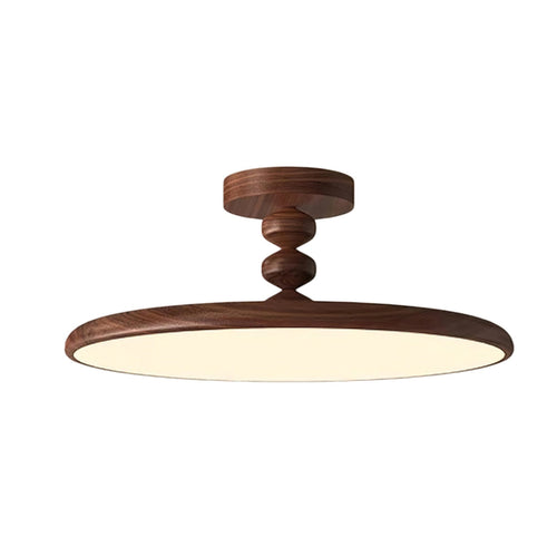 Walnut Ceiling Light - Nuvé