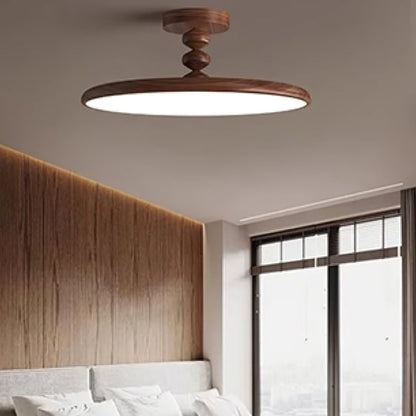 Walnut Ceiling Light - Nuvé