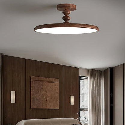 Walnut Ceiling Light - Nuvé
