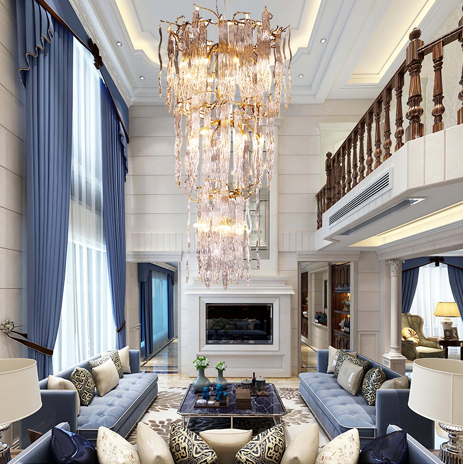 Waterfall Chandelier - Nuvé