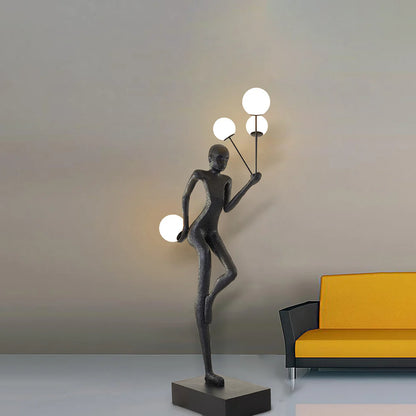 Welcome Sculpture Characters Floor Lamp - Nuvé
