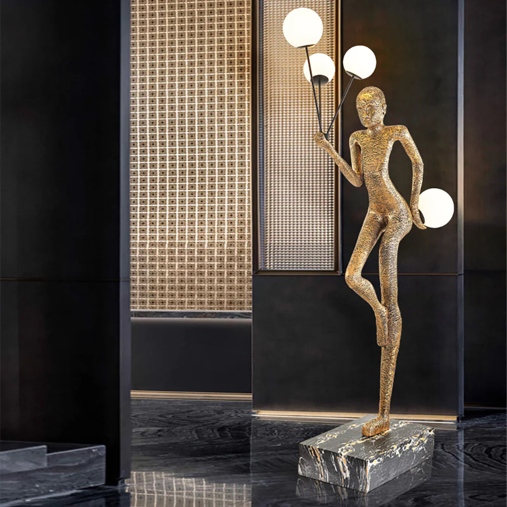 Welcome Sculpture Characters Floor Lamp - Nuvé