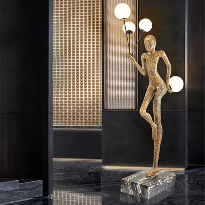 Welcome Sculpture Characters Floor Lamp - Nuvé
