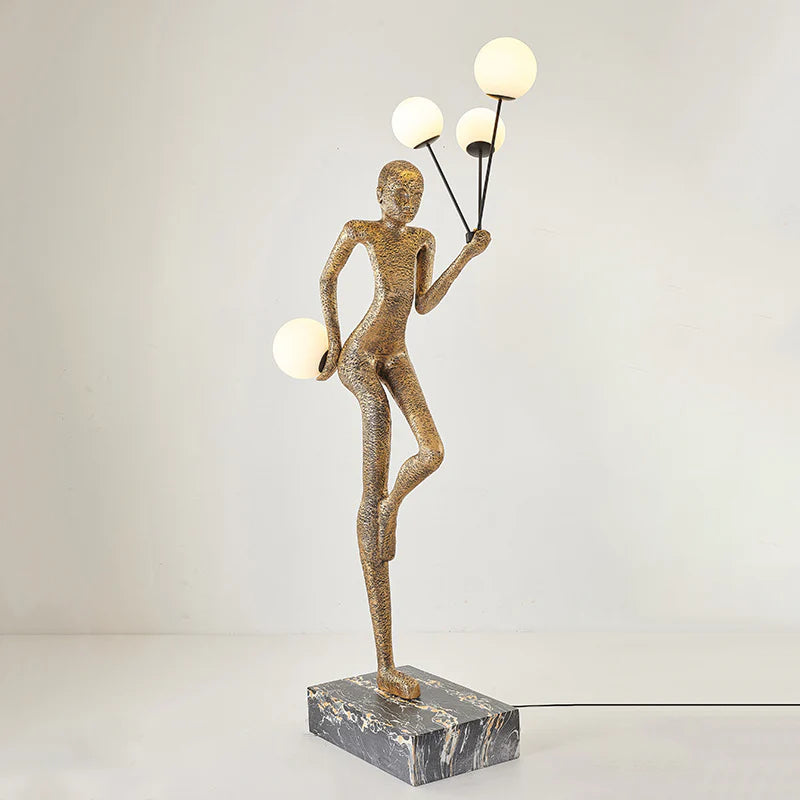 Welcome Sculpture Characters Floor Lamp - Nuvé