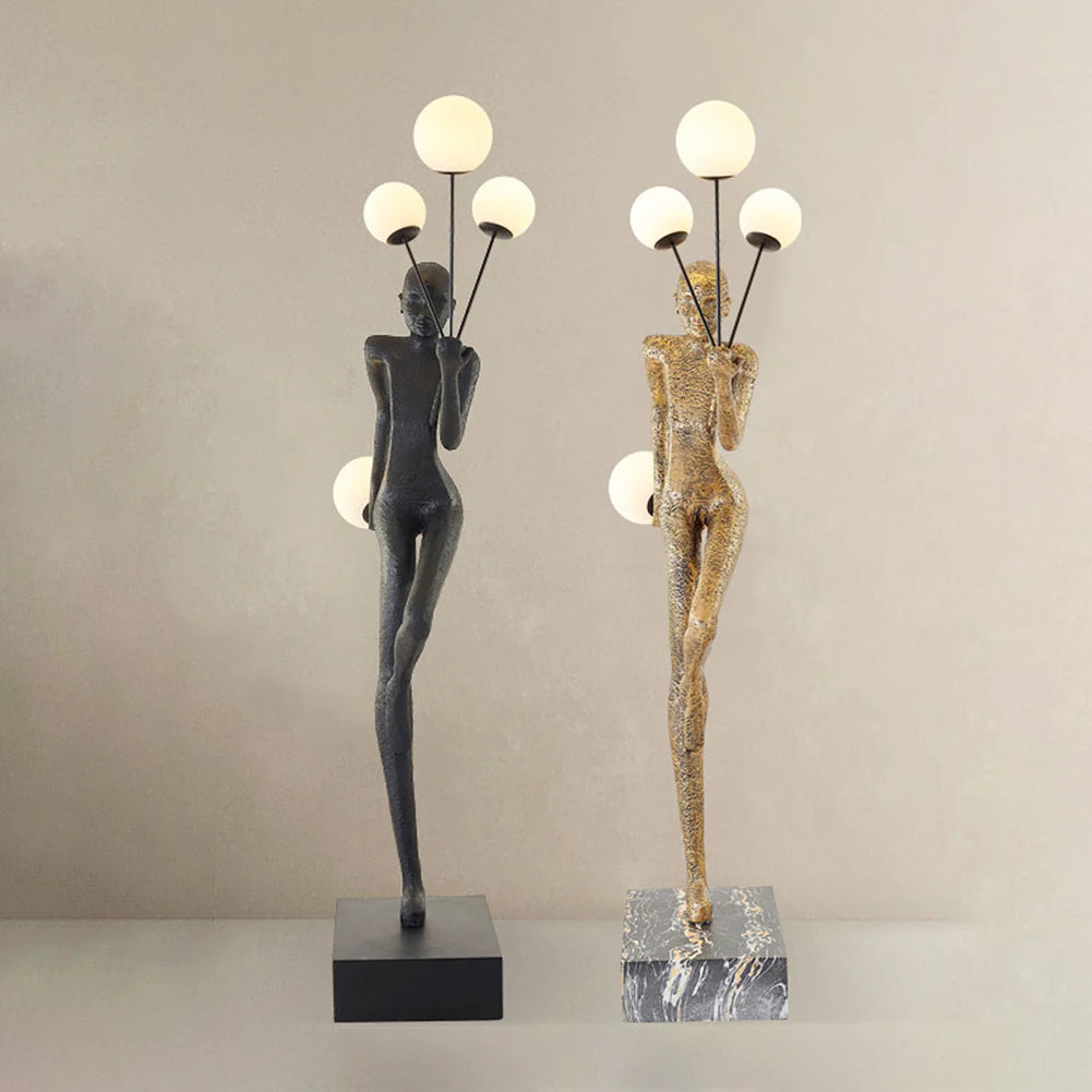Welcome Sculpture Characters Floor Lamp - Nuvé