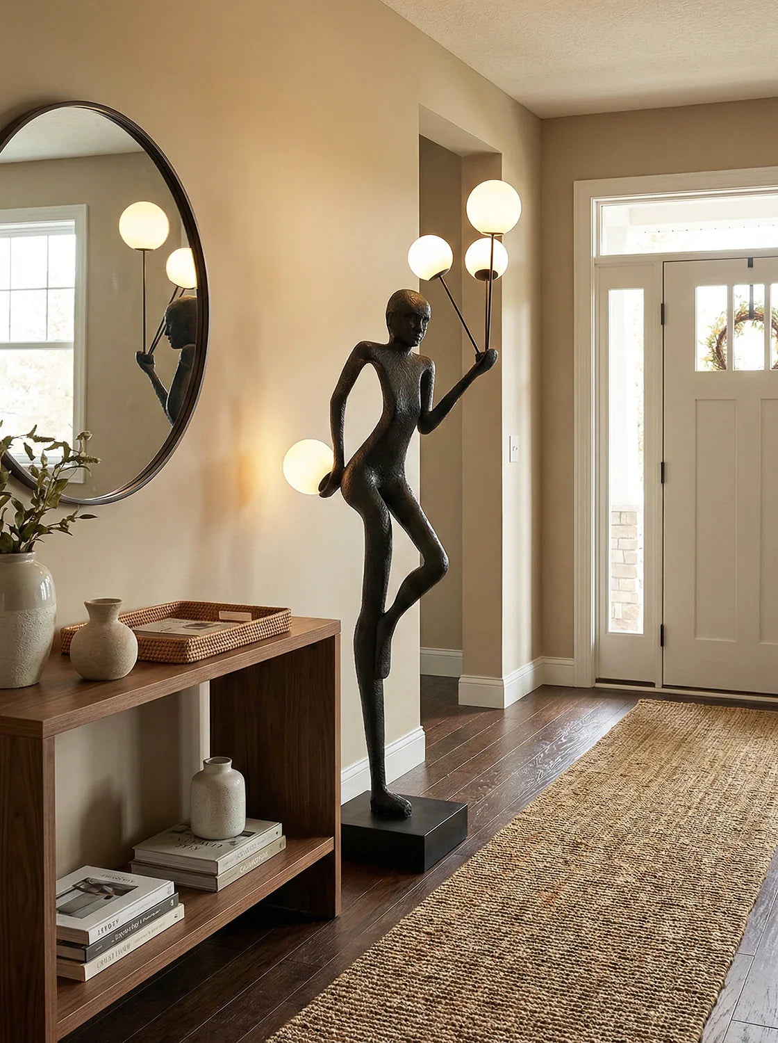 Welcome Sculpture Characters Floor Lamp - Nuvé