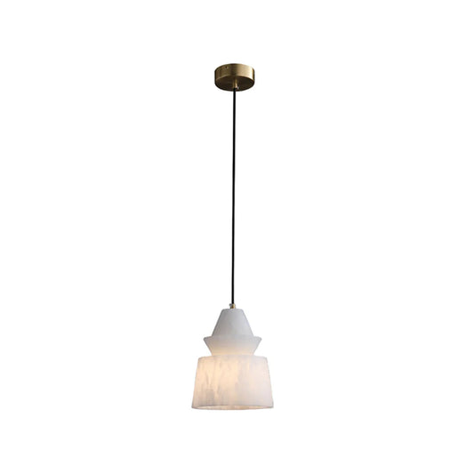 White Alabaster Pendant Light - Nuvé