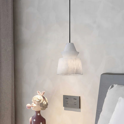 White Alabaster Pendant Light - Nuvé