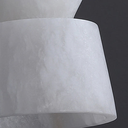 White Alabaster Pendant Light - Nuvé