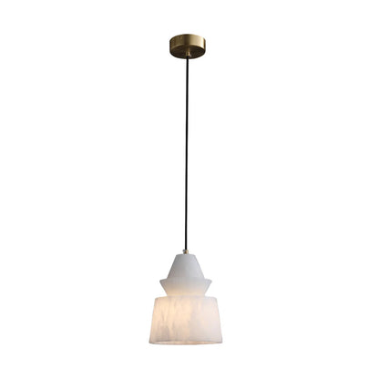 White Alabaster Pendant Light - Nuvé