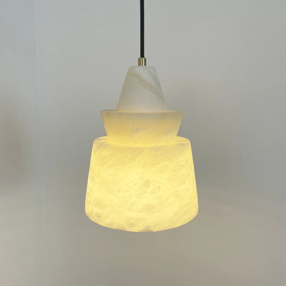 White Alabaster Pendant Light - Nuvé
