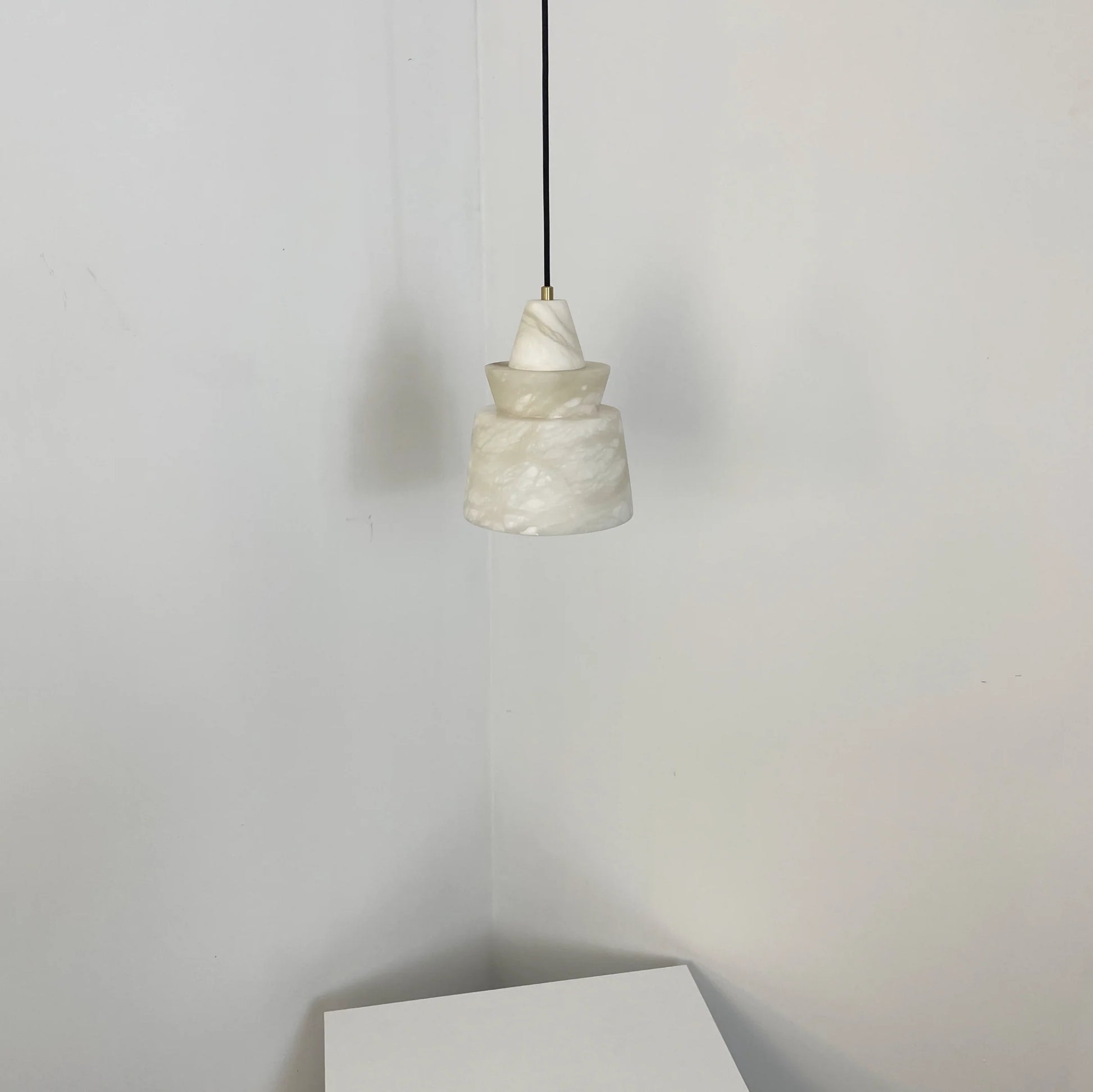 White Alabaster Pendant Light - Nuvé
