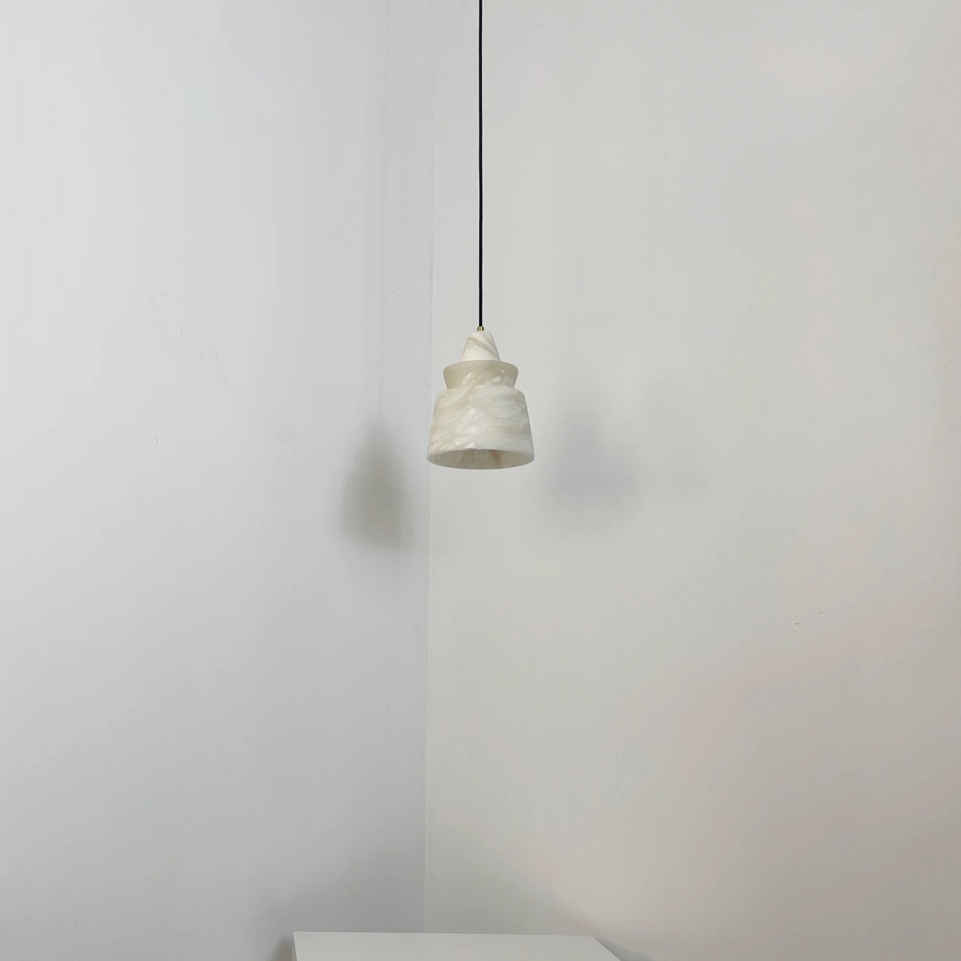 White Alabaster Pendant Light - Nuvé