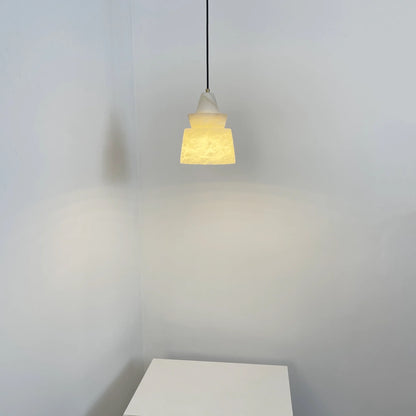 White Alabaster Pendant Light - Nuvé