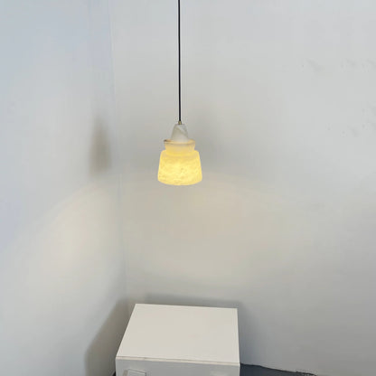 White Alabaster Pendant Light - Nuvé