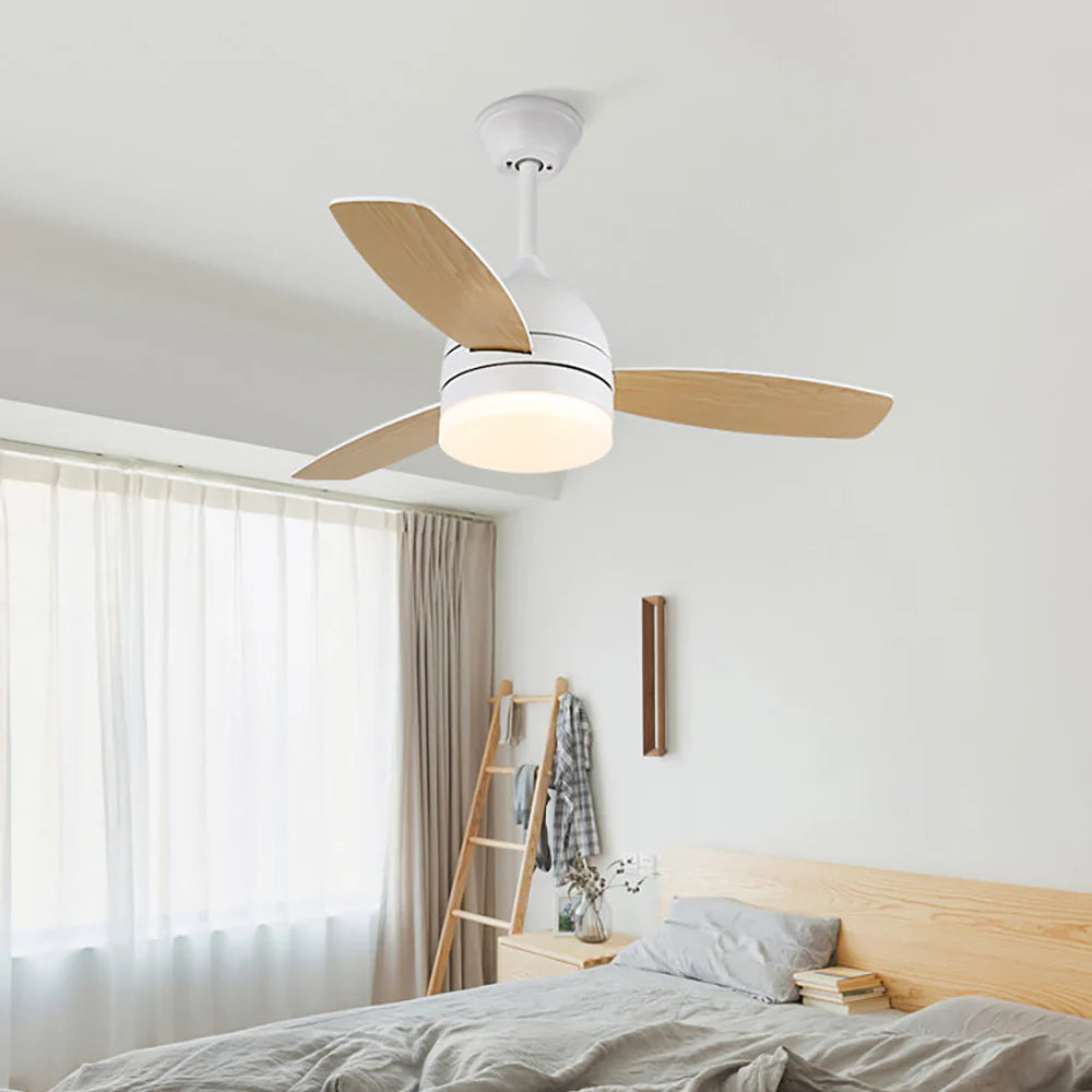 Wood Blade Ceiling Fan Light - Nuvé