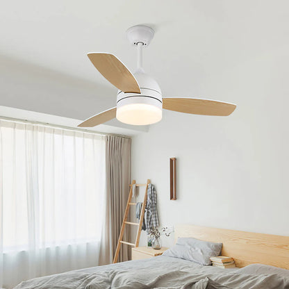 Wood Blade Ceiling Fan Light - Nuvé