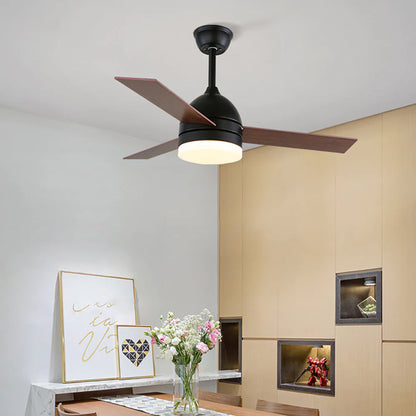 Wood Blade Ceiling Fan Light - Nuvé