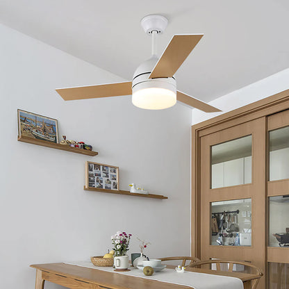 Wood Blade Ceiling Fan Light - Nuvé