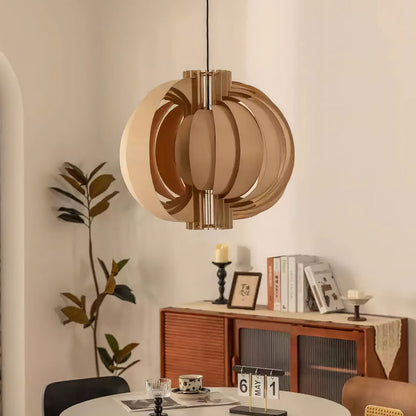 Wooden Lantern Pendant Lamp - Nuvé