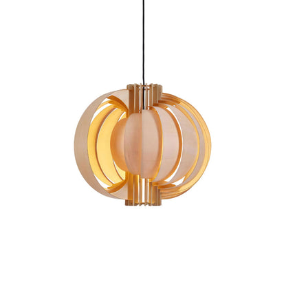 Wooden Lantern Pendant Lamp - Nuvé