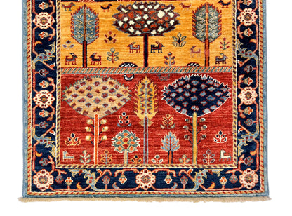 Multi-Panel Gabbeh (2x4) multicolor - Nuvé