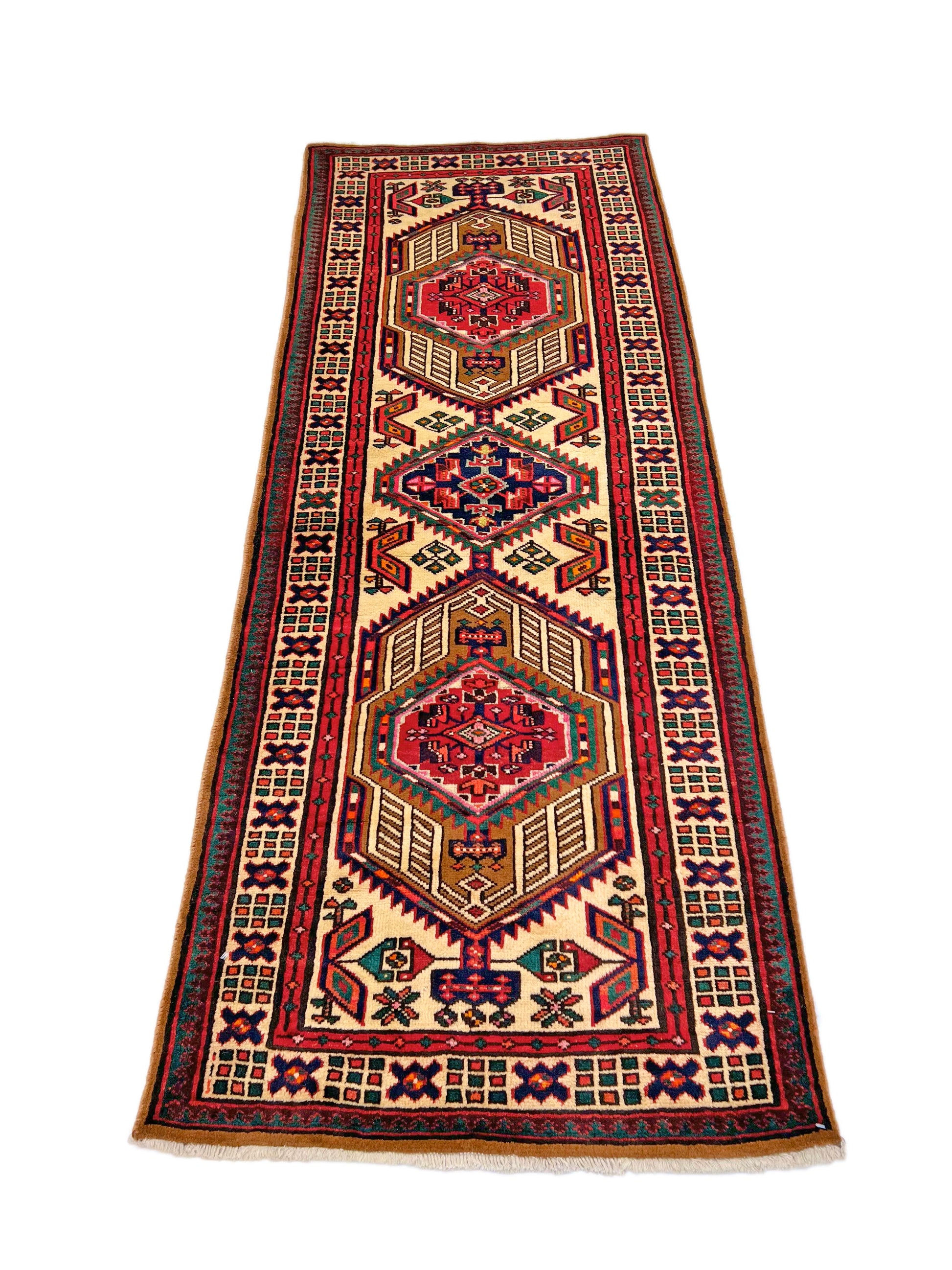Persian Serab (2'06"x6'09") camel/ivory - Nuvé