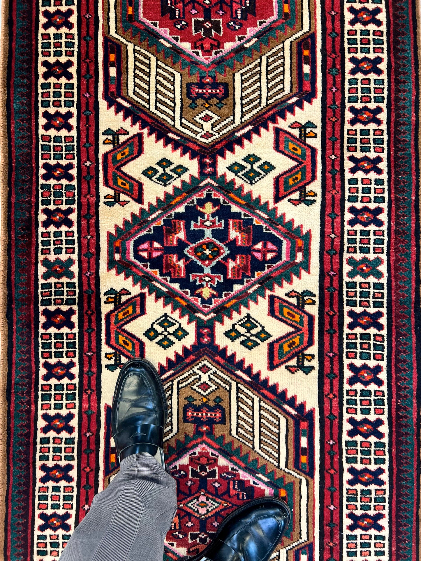 Persian Serab (2'06"x6'09") camel/ivory - Nuvé