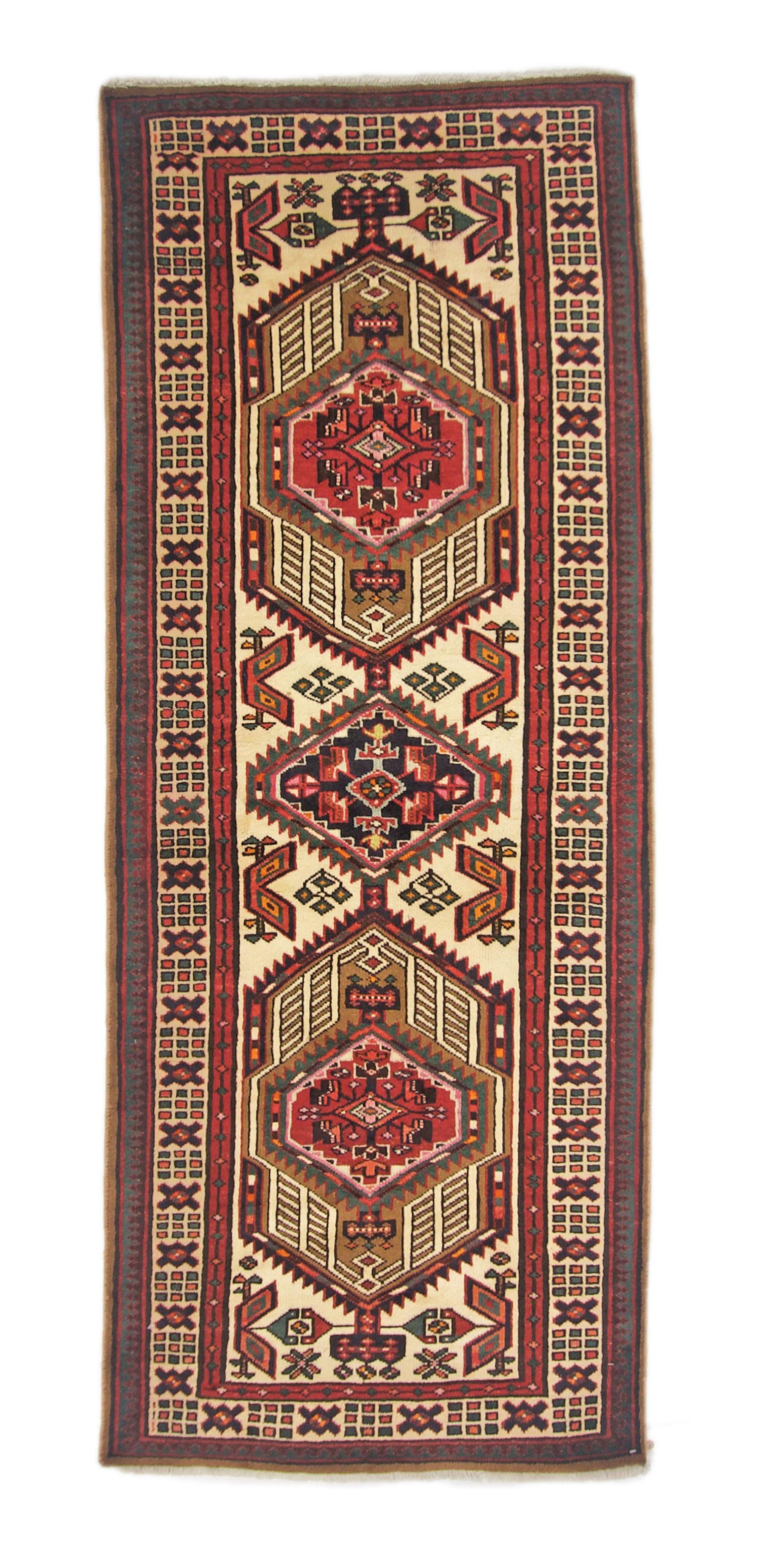 Persian Serab (2'06"x6'09") camel/ivory - Nuvé