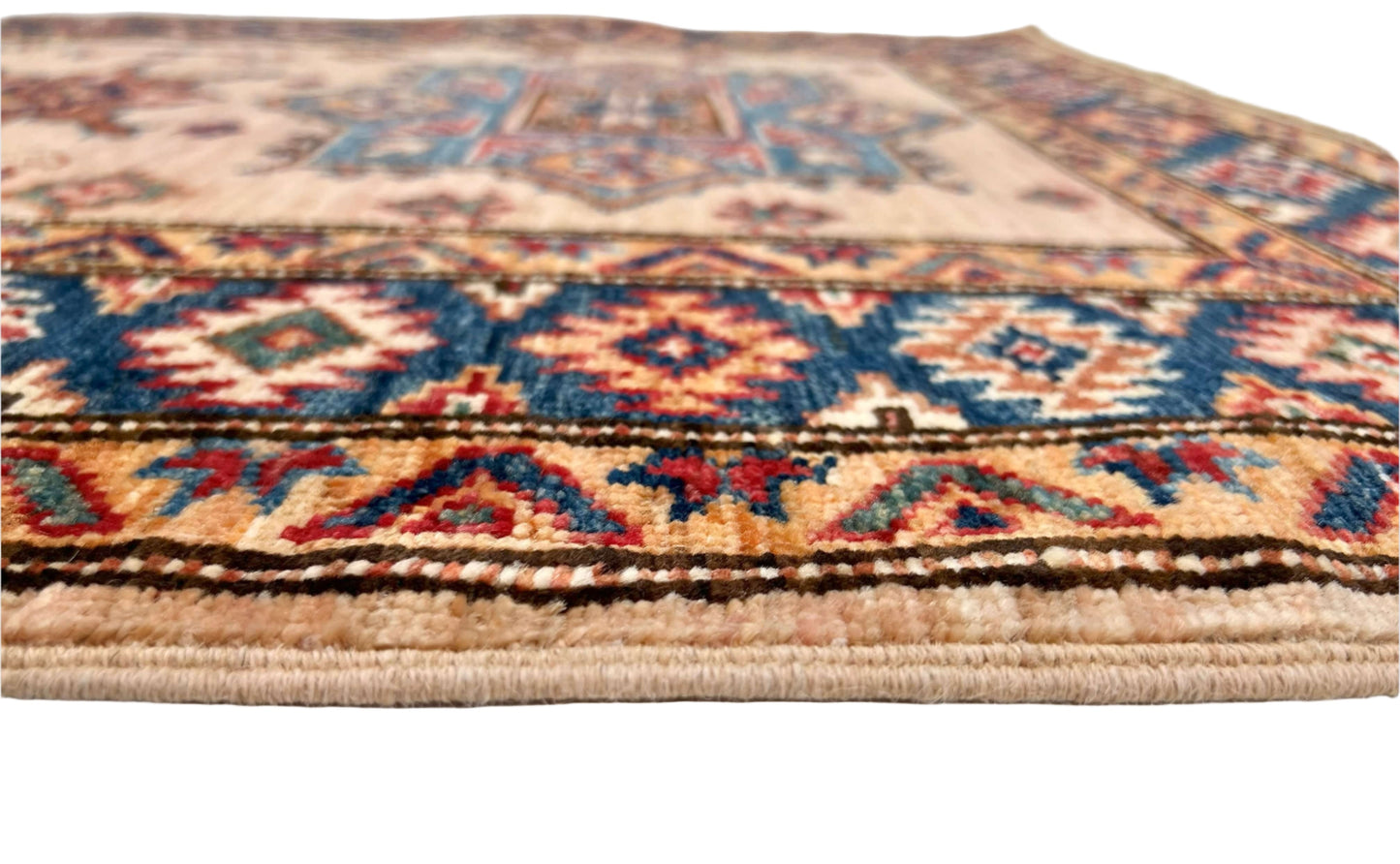 Super Kazak (2'10"x4'00") adobe/navy - Nuvé