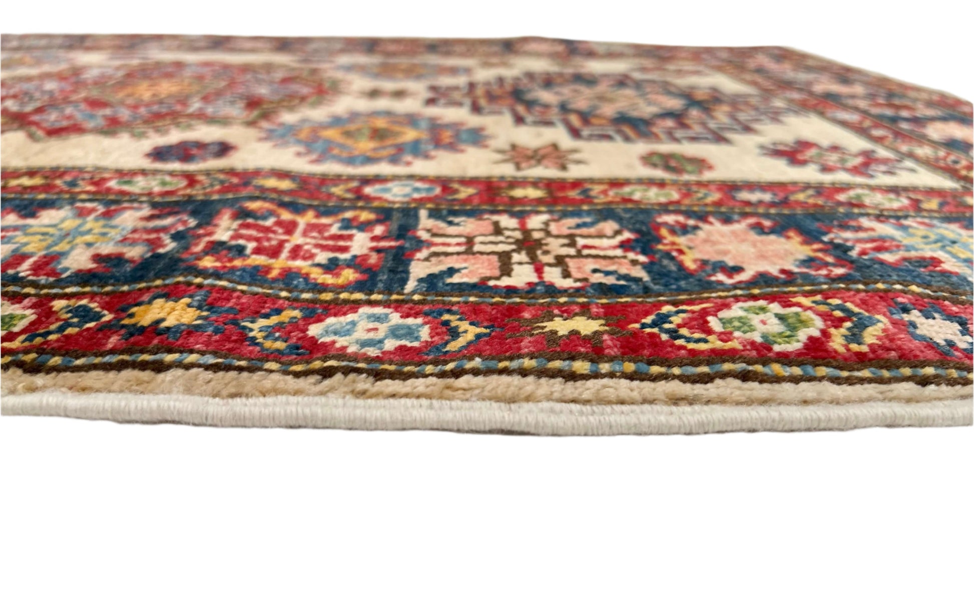 Super Kazak (2'08"x3'11") ivory/navy - Nuvé