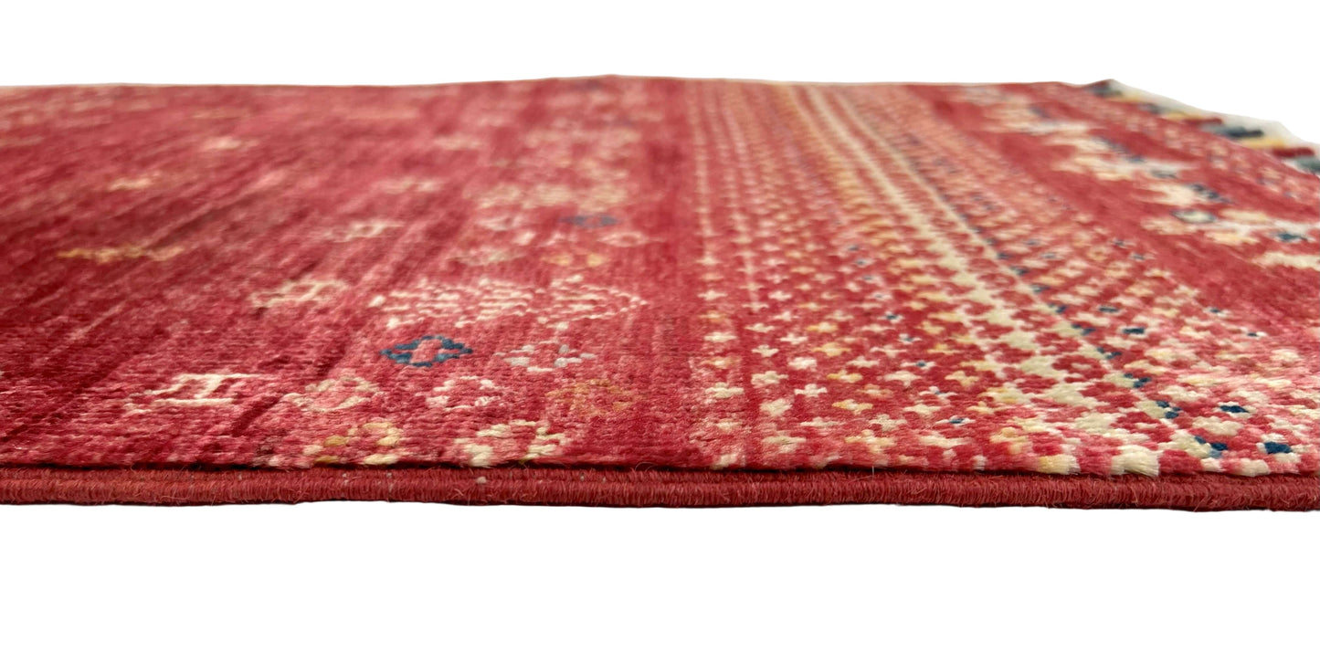 Afghan Gabbeh (1'11"x3'01") red - Nuvé